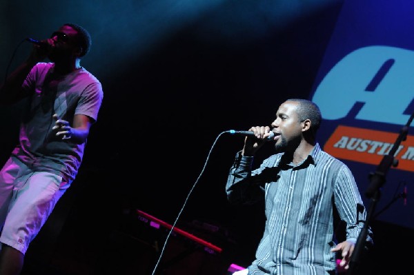 Bavu Blakes performs at the AMP Launch Party at ACL Live at the Moody Theat