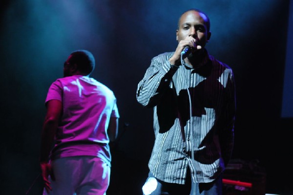 Bavu Blakes performs at the AMP Launch Party at ACL Live at the Moody Theat