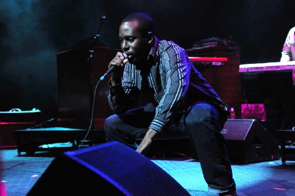 Bavu Blakes performs at the AMP Launch Party at ACL Live at the Moody Theat