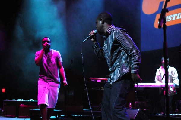 Bavu Blakes performs at the AMP Launch Party at ACL Live at the Moody Theat