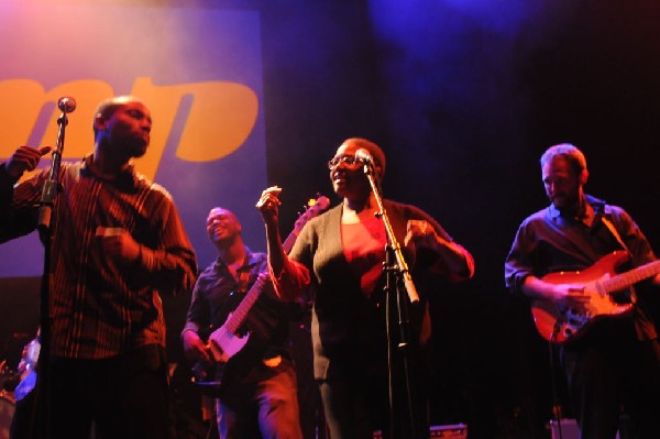 Bavu Blakes performs at the AMP Launch Party at ACL Live at the Moody Theat