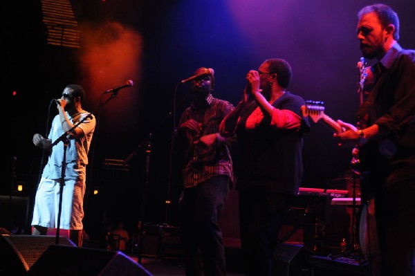 Bavu Blakes performs at the AMP Launch Party at ACL Live at the Moody Theat