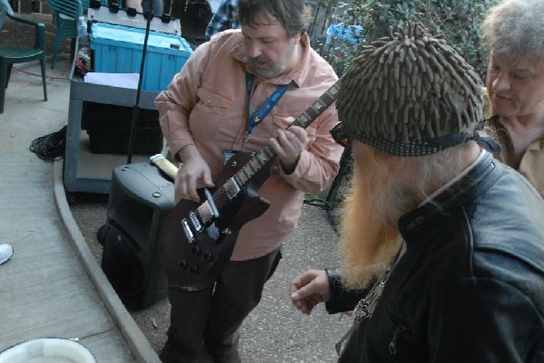 Billy Gibbons walkon during Roky Erickson Set