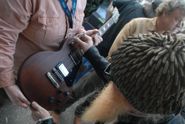 Billy Gibbons walkon during Roky Erickson Set