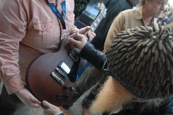 Billy Gibbons walkon during Roky Erickson Set