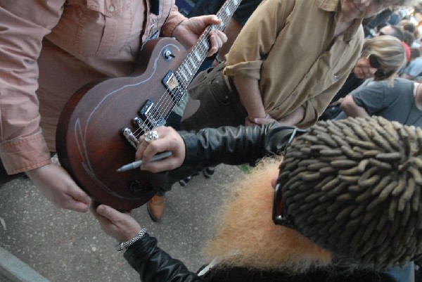 Billy Gibbons walkon during Roky Erickson Set