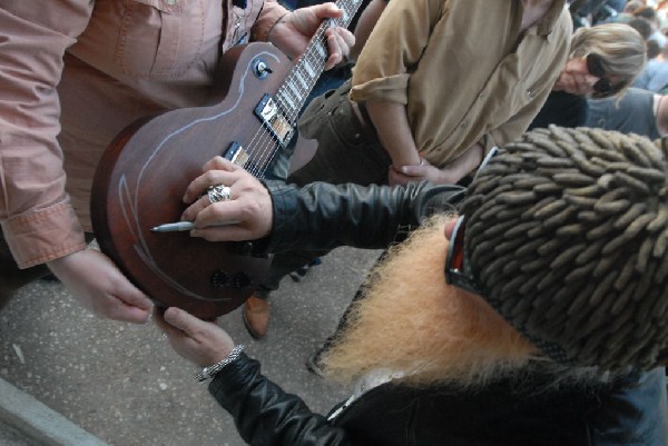 Billy Gibbons walkon during Roky Erickson Set