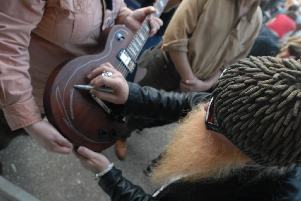 Billy Gibbons walkon during Roky Erickson Set