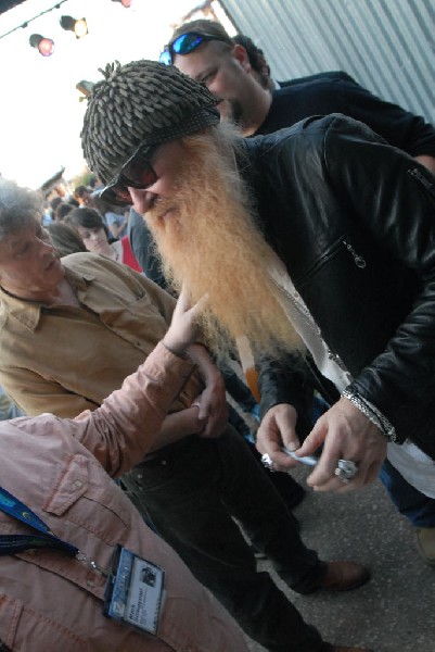 Billy Gibbons walkon during Roky Erickson Set