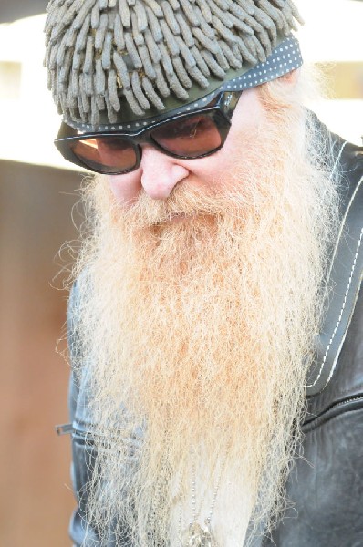 Billy Gibbons of ZZ Top walkon during Roky Erickson & The Explosives