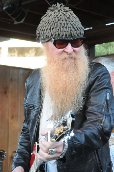 Billy Gibbons of ZZ Top walkon during Roky Erickson & The Explosives