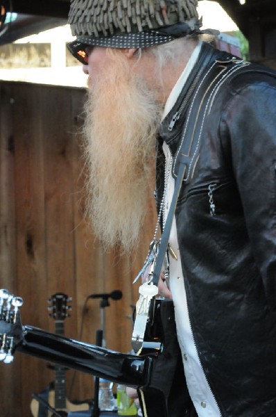 Billy Gibbons of ZZ Top walkon during Roky Erickson & The Explosives