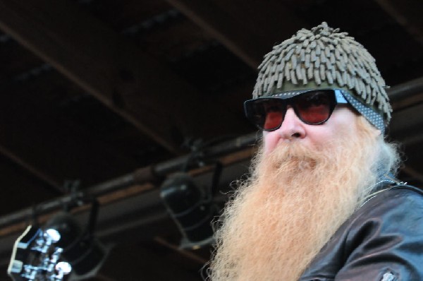 Billy Gibbons of ZZ Top walkon during Roky Erickson & The Explosives