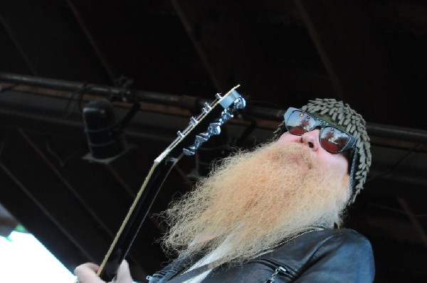 Billy Gibbons of ZZ Top walkon during Roky Erickson & The Explosives