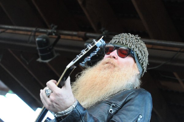 Billy Gibbons of ZZ Top walkon during Roky Erickson & The Explosives