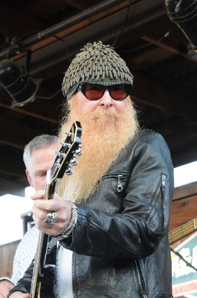 Billy Gibbons of ZZ Top walkon during Roky Erickson & The Explosives