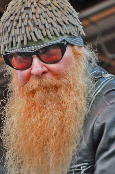 Billy Gibbons of ZZ Top walkon during Roky Erickson & The Explosives
