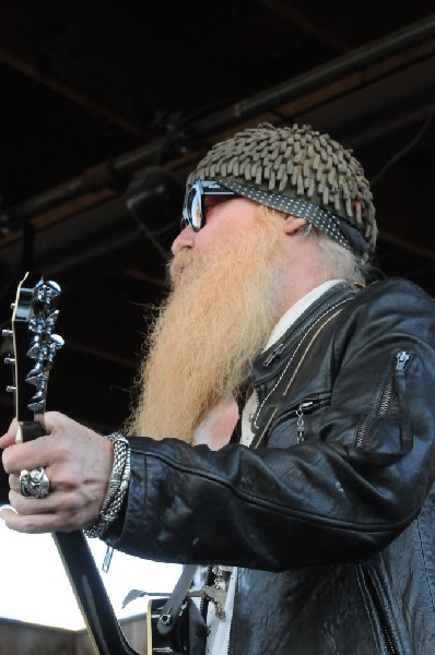 Billy Gibbons of ZZ Top walkon during Roky Erickson & The Explosives