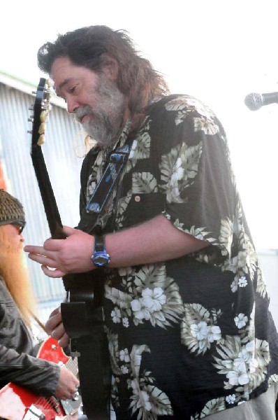 Billy Gibbons of ZZ Top walkon during Roky Erickson & The Explosives