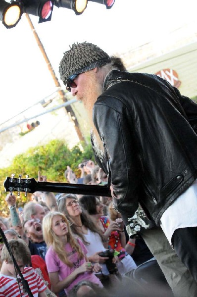 Billy Gibbons of ZZ Top walkon during Roky Erickson & The Explosives