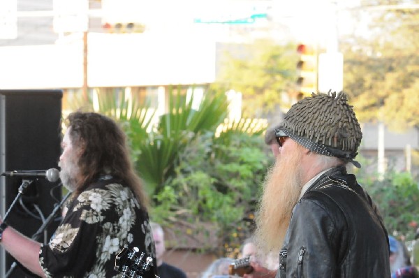 Billy Gibbons of ZZ Top walkon during Roky Erickson & The Explosives