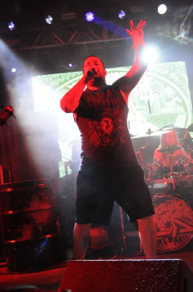 Black Dahlia Murder at Stubb's BarBQ, Austin, TX 12/01/12 - photo by Jeff B