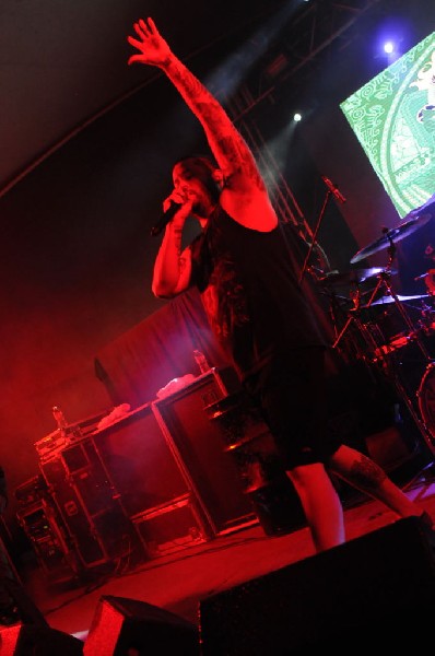 Black Dahlia Murder at Stubb's BarBQ, Austin, TX 12/01/12 - photo by Jeff B