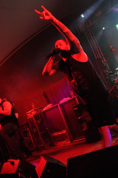 Black Dahlia Murder at Stubb's BarBQ, Austin, TX 12/01/12 - photo by Jeff B