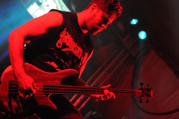 Black Dahlia Murder at Stubb's BarBQ, Austin, TX 12/01/12 - photo by Jeff B