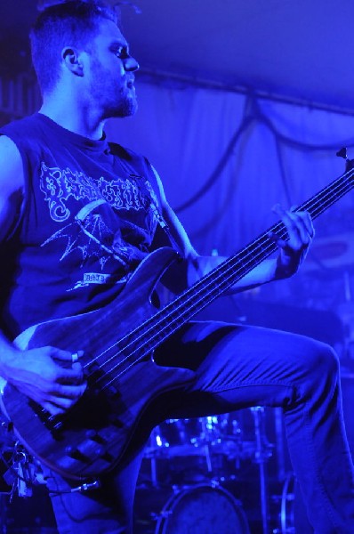 Black Dahlia Murder at Stubb's BarBQ, Austin, TX 12/01/12 - photo by Jeff B