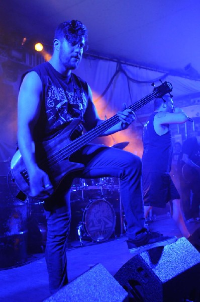 Black Dahlia Murder at Stubb's BarBQ, Austin, TX 12/01/12 - photo by Jeff B