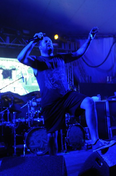 Black Dahlia Murder at Stubb's BarBQ, Austin, TX 12/01/12 - photo by Jeff B