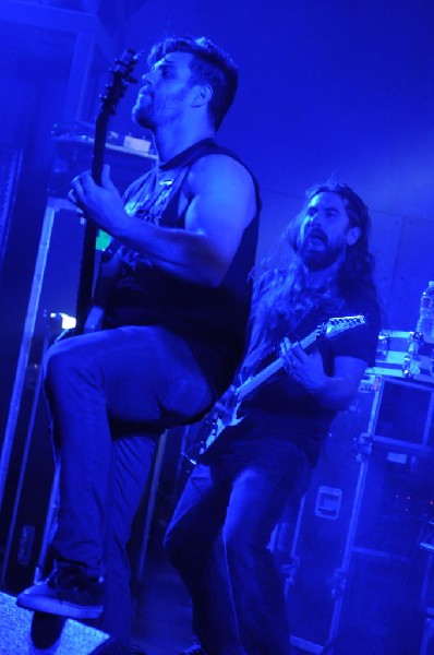 Black Dahlia Murder at Stubb's BarBQ, Austin, TX 12/01/12 - photo by Jeff B