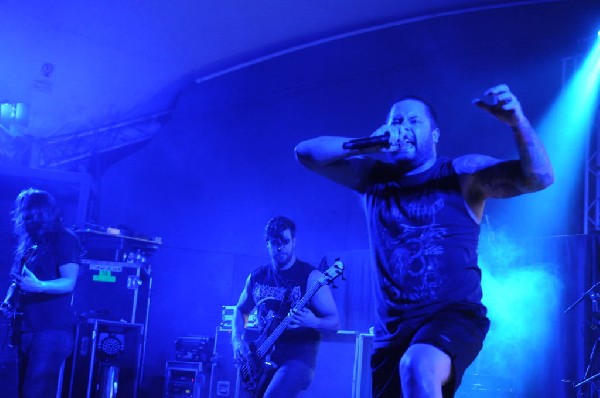 Black Dahlia Murder at Stubb's BarBQ, Austin, TX 12/01/12 - photo by Jeff B