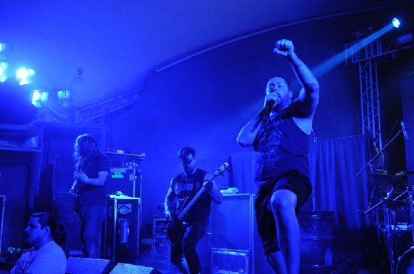 Black Dahlia Murder at Stubb's BarBQ, Austin, TX 12/01/12 - photo by Jeff B