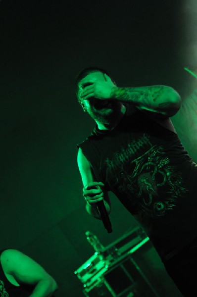 Black Dahlia Murder at Stubb's BarBQ, Austin, TX 12/01/12 - photo by Jeff B