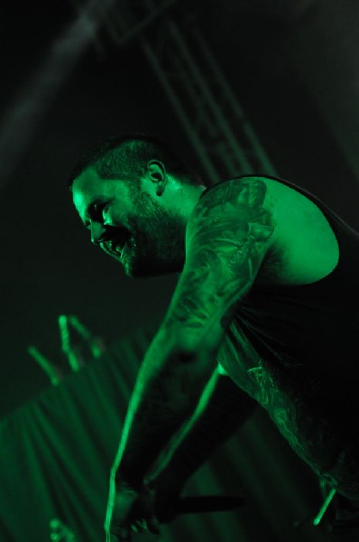 Black Dahlia Murder at Stubb's BarBQ, Austin, TX 12/01/12 - photo by Jeff B