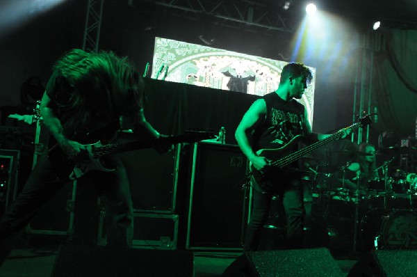 Black Dahlia Murder at Stubb's BarBQ, Austin, TX 12/01/12 - photo by Jeff B