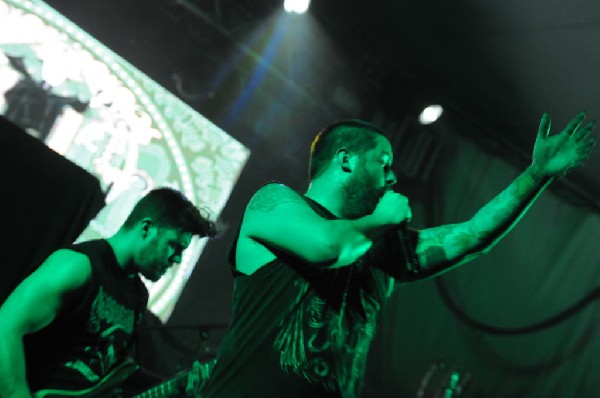 Black Dahlia Murder at Stubb's BarBQ, Austin, TX 12/01/12 - photo by Jeff B