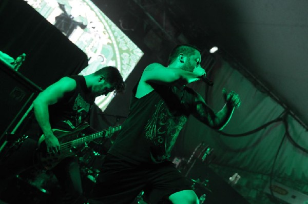 Black Dahlia Murder at Stubb's BarBQ, Austin, TX 12/01/12 - photo by Jeff B