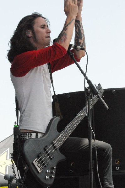 Black Tide at the Mayhem Festival Verizon Wireless Amphitheater