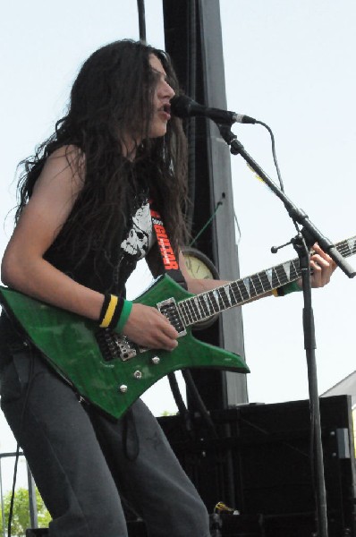Black Tide at the Mayhem Festival Verizon Wireless Amphitheater