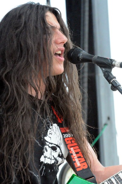 Black Tide at the Mayhem Festival Verizon Wireless Amphitheater