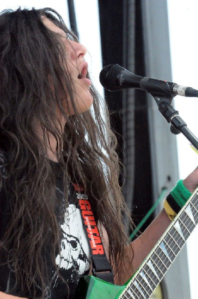 Black Tide at the Mayhem Festival Verizon Wireless Amphitheater