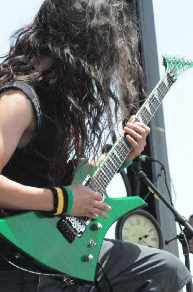 Black Tide at the Mayhem Festival Verizon Wireless Amphitheater