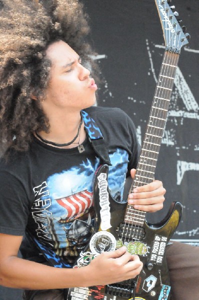 Black Tide at the Mayhem Festival Verizon Wireless Amphitheater