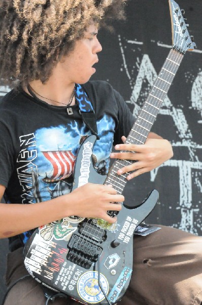 Black Tide at the Mayhem Festival Verizon Wireless Amphitheater