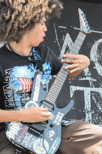 Black Tide at the Mayhem Festival Verizon Wireless Amphitheater