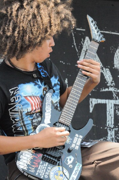 Black Tide at the Mayhem Festival Verizon Wireless Amphitheater