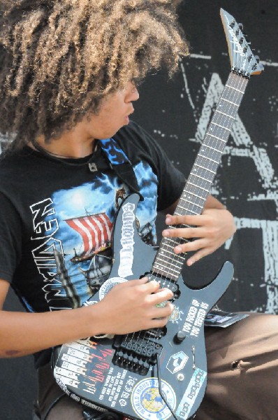 Black Tide at the Mayhem Festival Verizon Wireless Amphitheater